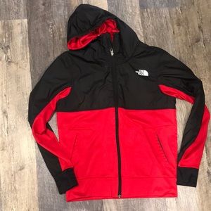 The north face hooded jacket